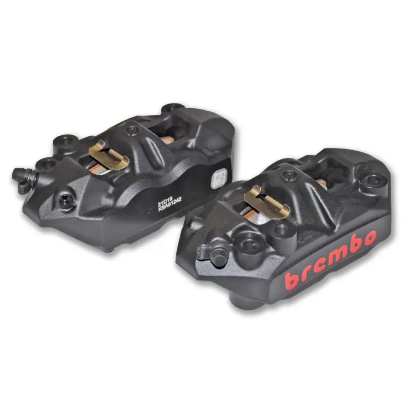 Pinzas de Freno BREMBO M4 RACING Monobloque 108MM + Pastillas de Freno Knallerangebot