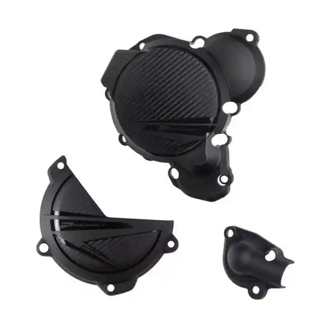 Polisport Motorgehäuse Schutz Abdeckungen für KTM TBI 250, 300 2024- / Husqvarna / GasGas Zertifiziert