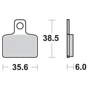 Moto-Master Bremsbeläge Racing GP Hinten GasGas TXT 125, 250, 280, 300 2018- Online Kaufen
