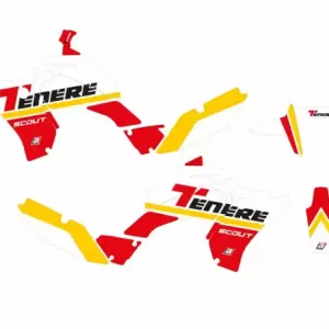 Preisreduziert Blackbird Dekor Rot für Yamaha Tenere 700 2019-