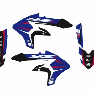 Blackbird Dekor mit Sitzbezug Yamaha YZF 450 2023- Versand Am Gleichen Tag