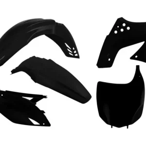 Racetech Plastik Kit Kawasaki KXF 250 2009-2012 Schwarz Meistverkauft
