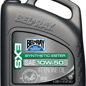 Sofort Bestellen Bel-Ray EXS Synthetisches Ester Öl 10W50 4 Liter
