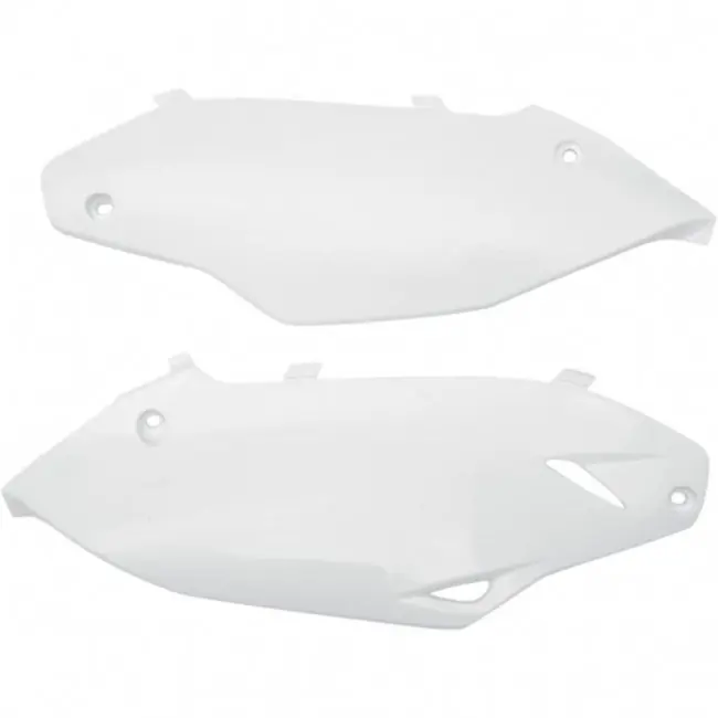 Seitenteile Weiß Kawasaki KXF 250 2013-2016 / KXF 450 2012-2015 Nur Für Kurze Zeit