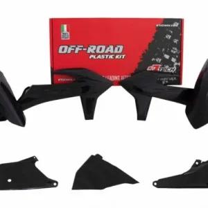 KTM Plastik Kit Schwarz EXC, EXC-F 250, 300, 350, 450, 500 2020- Knallerangebot