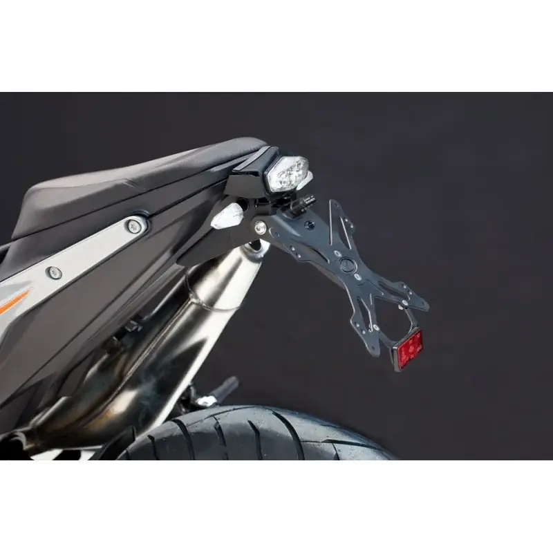 Porta matrícula EVOTECH KTM 790 Duke '18-20 / 890 Duke '21 en adelante Zertifiziert