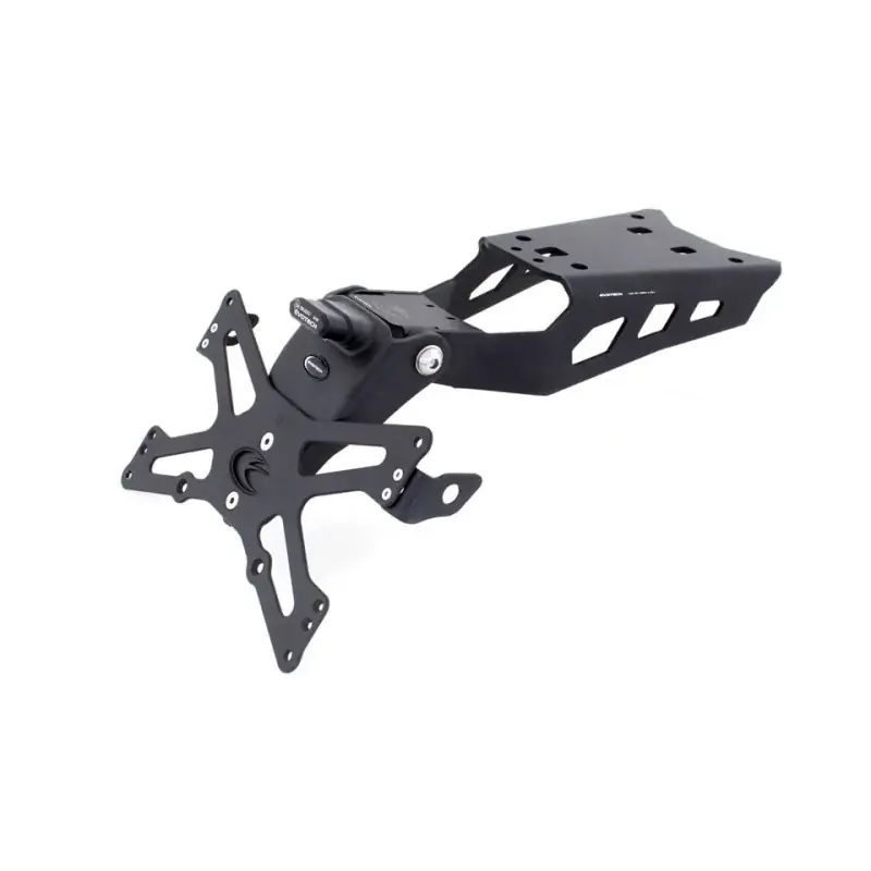 Porta matrícula EVOTECH Ducati Monster 797 / Supersport / Monster 1200 '17 Solange Der Vorrat Reicht