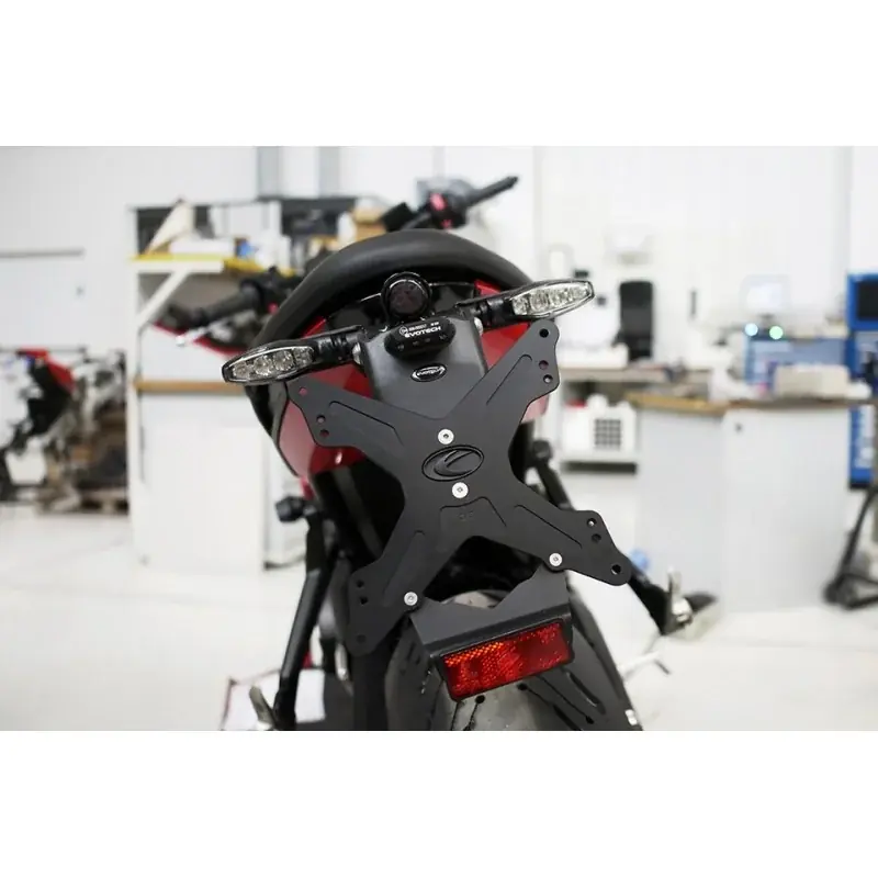 Porta matrícula EVOTECH Triumph Trident 660 2021-2024 Garantierte Lieferung