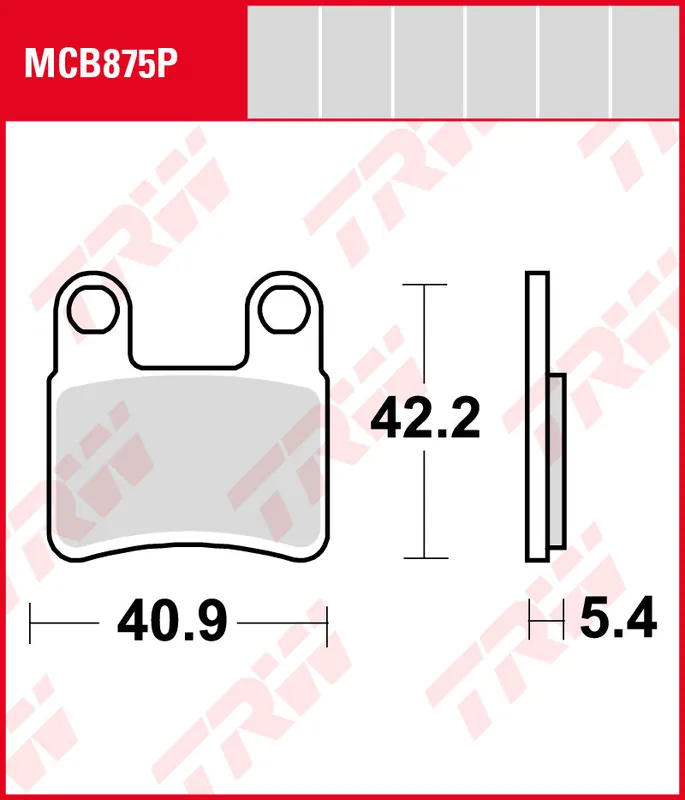 Kymco 400 MXU, Bj. 08-, A40, Parkbremse, TRW Lucas MCB875P, Organic Allround Kostenloser Rückversand