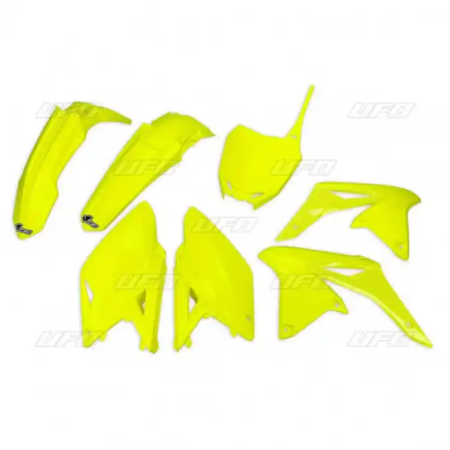 UFO Plastiksatz NEON GELB Suzuki RMZ 250 2014-2017 Preisknaller