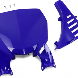 Neue Kollektion UFO Stadium Startnummerntafel Blau Yamaha YZF 250 2019-2023, 450 2018-2022 / YZ 125, 250 2022-