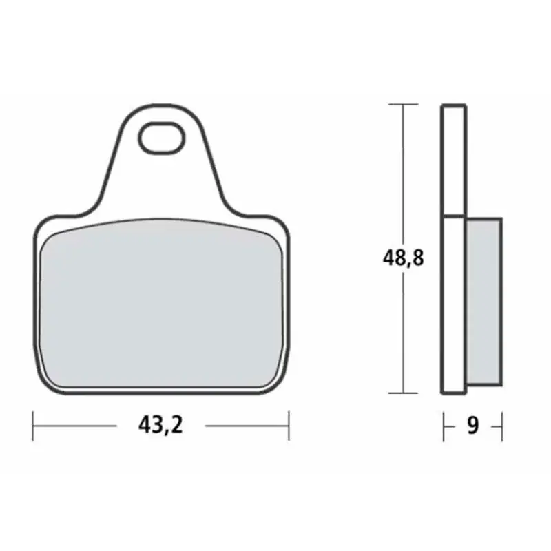 Pastillas de freno BREMBO Z04 PINZAS X99C460/X99C461 Preis Gesenkt