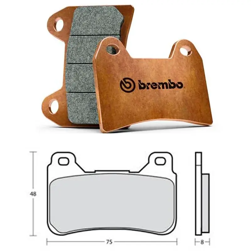 Pastillas de freno BREMBO Z04 HONDA Abverkauf
