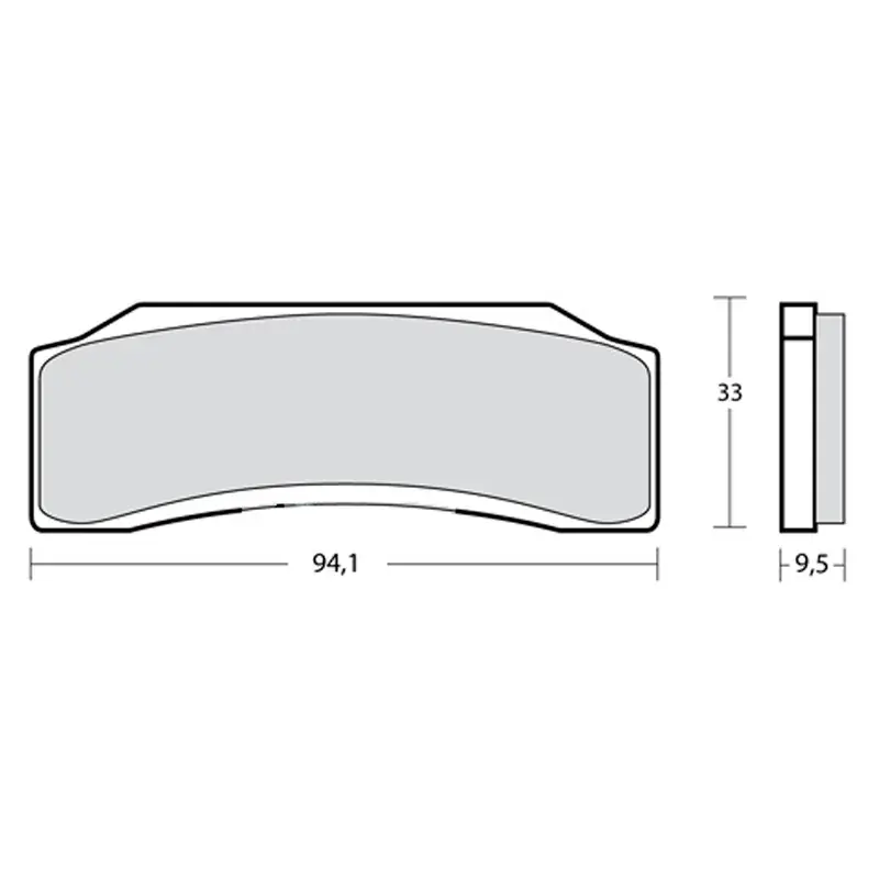 Schneller Versand Pastillas de freno BREMBO Z04 PINZAS BREMBO P430/34 MONOBLOQUE