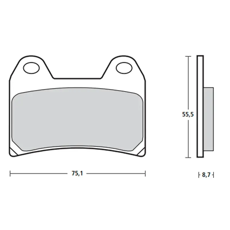 Pastillas de freno BREMBO Z04 PINZAS BREMBO P430/34 Preiswert