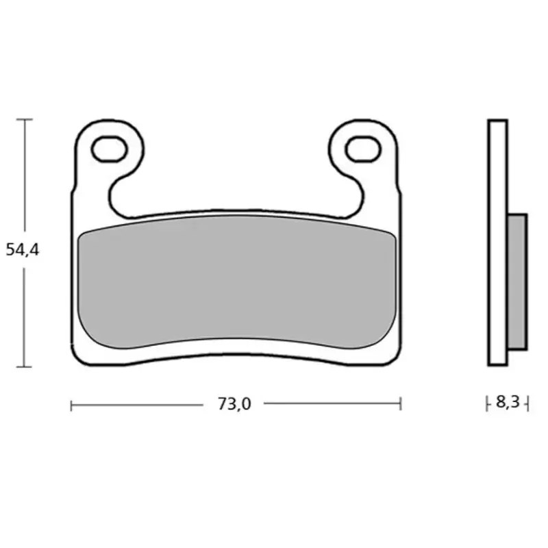Pastillas de freno BREMBO Z03 BMW Markenprodukt