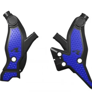 RTech Grip Rahmenschützer Yamaha Tenerè 700 2019-2024 Schwarz Blau Kostenloser Versand