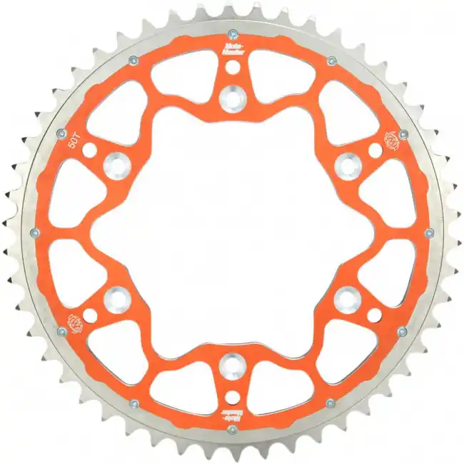 Dual Kettenrad Alu / Stahl Orange KTM Freeride 250, 350, E Bestpreis