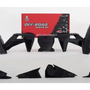 Günstig Racetech Plastik Kit Schwarz Husqvarna TC FC 125 250 350 450 2019-2022