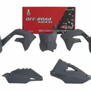 Plastik Kit Honda CRF 450 2017-2020 / 250 2018-2021 Grau Letzte Chance