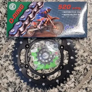 Markenware Dual O-Ring Kettenkit Schwarz GasGas EC MC 125, 250, 300, 450 1997-2017