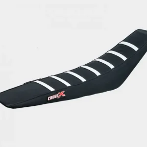 CrossX Full Traction Sitzbezug Schwarz - Weiß Husqvarna TC, FC 2023- / TE, FE 2024- Must-Have