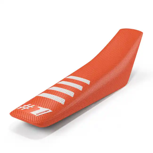 Neu Im Sortiment OneGripper Sitzbankbezug Ripped Orange Weiß Universal