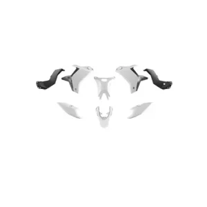 Plastik Kit Yamaha Tenerè 700 2025- Weiß Schwarz Billig