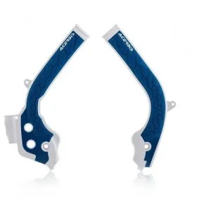Acerbis X-Grip Rahmenschützer Weiß/Blau Husqvarna TC, FC 2016-2018 / TE, FE 2017-2019 Kostenfreie Lieferung