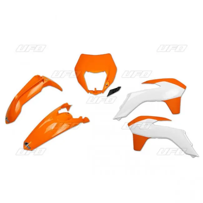 UFO KTM Plastik-Kit mit Lampenmaske OEM EXC 125 250 300 350 450 500 2014-2016 Billig
