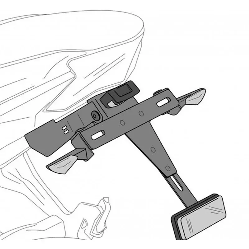 Portamatriculas PUIG para MV AGUSTA BRUTALE 990 RR / 1090 RR Heißes Angebot