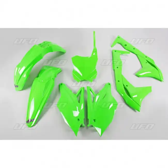 UFO Plastikkit Neon Grün Kawasaki KXF 250 2018 Angebot
