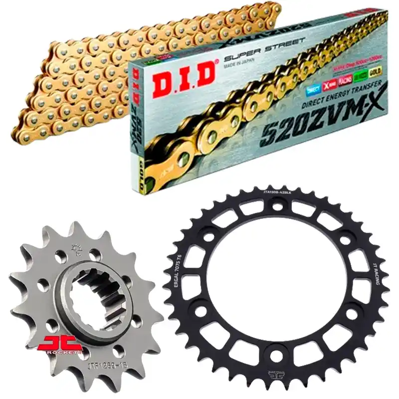 Kit de transmisión DID Super Reforzado CONVERSION para HONDA CBR 600 RR 2003-2006 Neue Ware