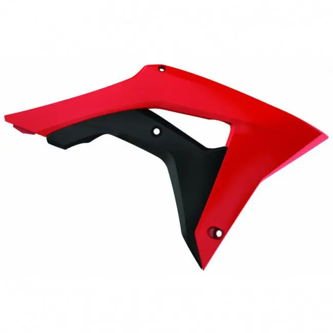 Kühlerspoiler OEM Schwarz / Rot Honda CRF 450 2017-2020 / 250 2018-2021 Top-Angebot