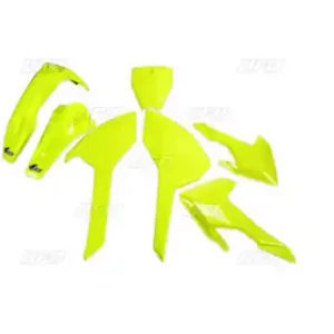 UFO Plastiksatz NEON GELB Husqvarna TC/FC 125, 250, 350, 450 2016- Preisreduziert
