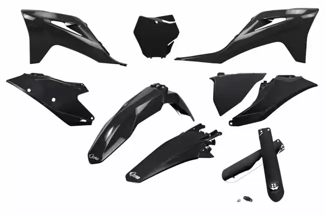 UFO Full Plastik-Kit GasGas MC 125, 250, 350, 450 2021-2023 Schwarz Bestpreis