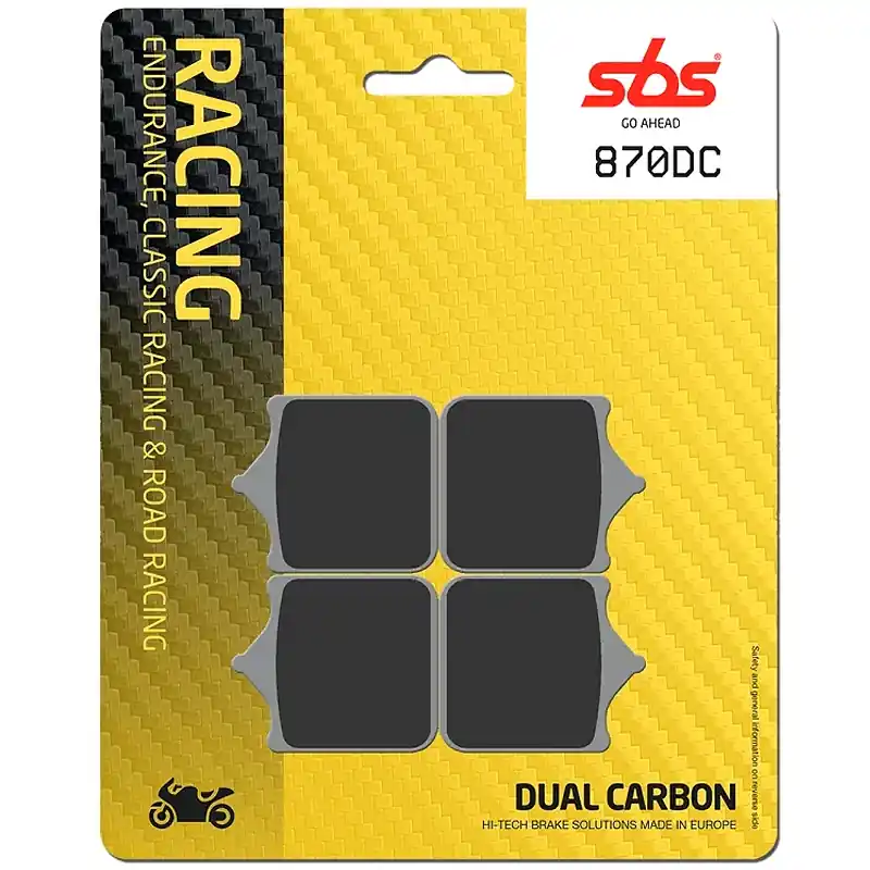 Pastillas de freno SBS P870-DC DUAL CARBON Sonderaktion