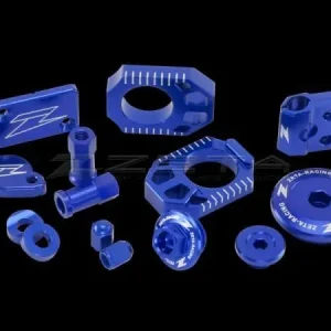 Factory Aluminium Teile Blau Kawasaki KXF 250, 450 2009-2016 Highlight