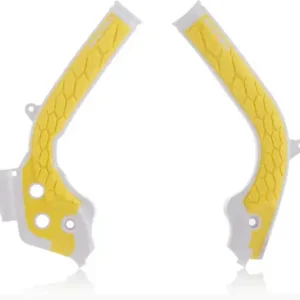 Direkt Vom Hersteller Acerbis X-Grip Rahmenschützer Weiß/Gelb Husqvarna TC, FC 2016-2018 / TE, FE 2017-2019