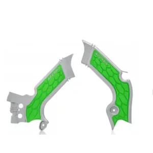Acerbis X-Grip Rahmenschützer Grau-Grün Kawasaki KXF 450 2019- Neuheit