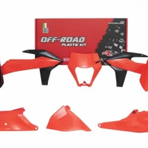 KTM Plastik Kit mit Lampenmaske OEM EXC, EXC-F TPI 250, 300, 350, 450, 500 2020- Heißes Angebot