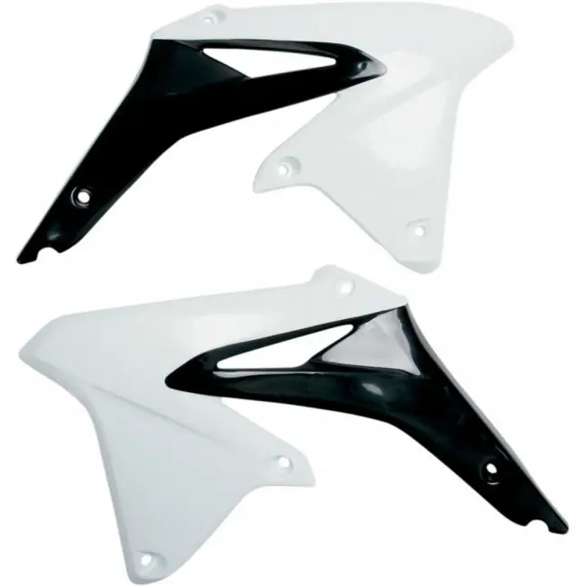 Sonderaktion Suzuki RMZ 450 Kühlerspoiler Schwarz/Weiß 2009-2017
