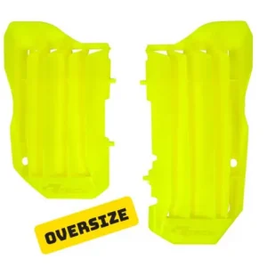 Oversize Kühlerschützer Neongelb Honda CRF 450 2017-2020 Preisreduziert