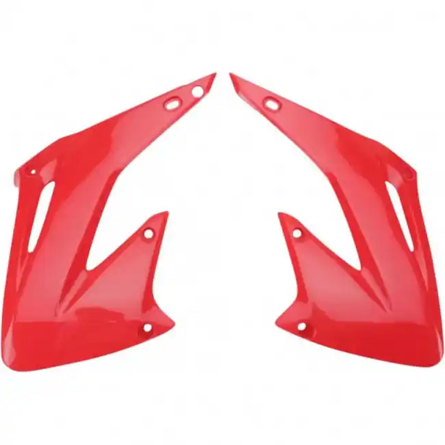 Honda CR 125/250 Kühlerspoiler Rot 2002-2007 Kostenloser Rückversand