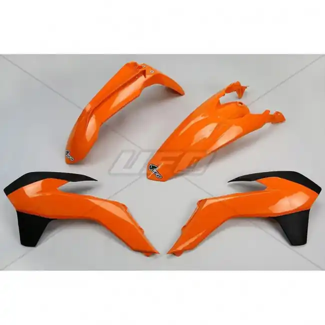 Kostenloser Versand UFO Plastiksatz KTM EXC/EXCF 125, 250, 300, 350, 450, 500 2014-2016