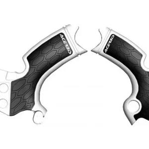 Direktkauf Acerbis X-Grip Rahmenschützer Weiß - Schwarz Kawasaki KXF 250 2017-2020