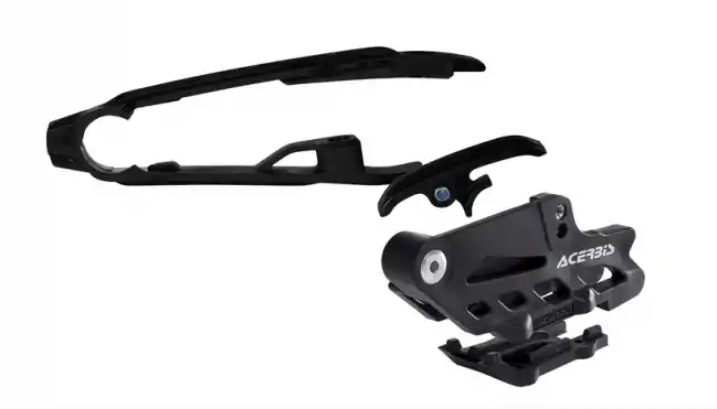 Aktuell Acerbis Kettenführung + Schwingenschleifer Set Schwarz Husqvarna FC/TC 125/250/350/450 2016-