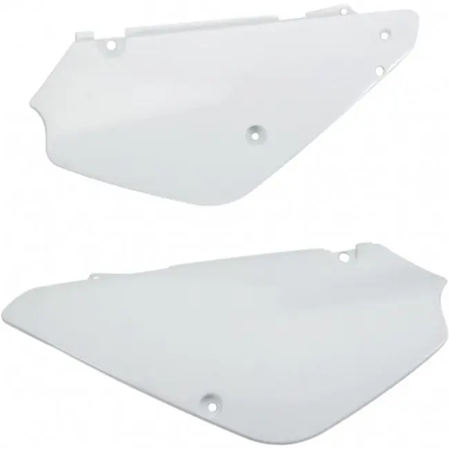 Ausverkauf Seitenteile Weiß Suzuki RM 85 2000-2016