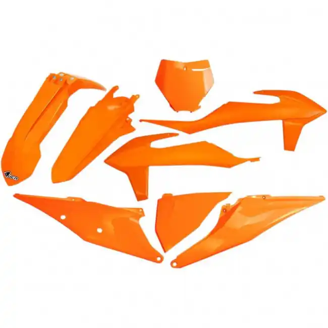 UFO Plastik Kit Orange KTM SX, SXF 125, 150, 250, 350, 450 2019-2022 Preisknaller