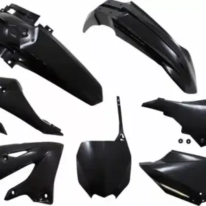 Garantierte Lieferung UFO Plastiksatz Yamaha YZ 125/250 2022-2025 Schwarz